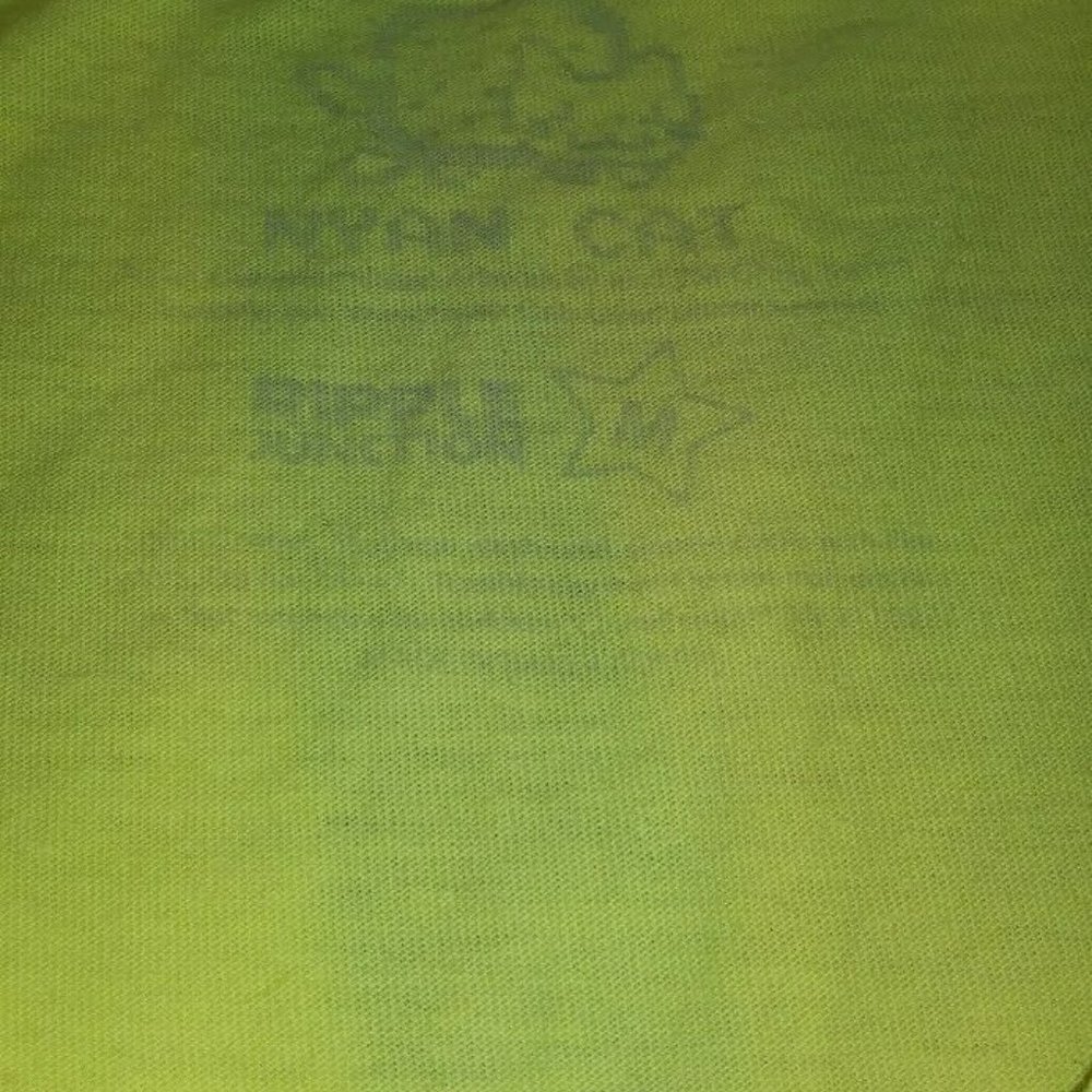 Rare Hot Topic Nyan Cat Ripple Junction Hoodie w/ 4 T-shirts + Blanket Bundle - Picture 9 of 16